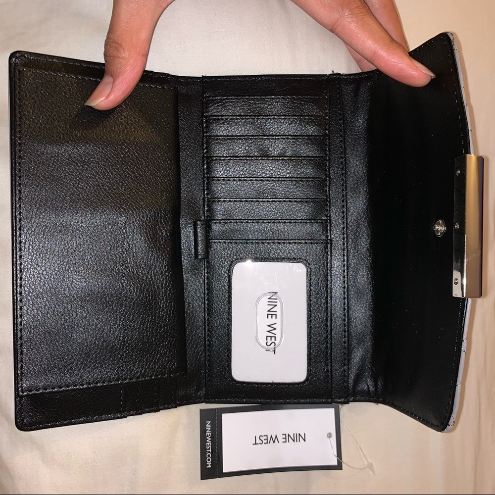 Nine West Trifold Long Wallet NWT - Picture 4 of 7